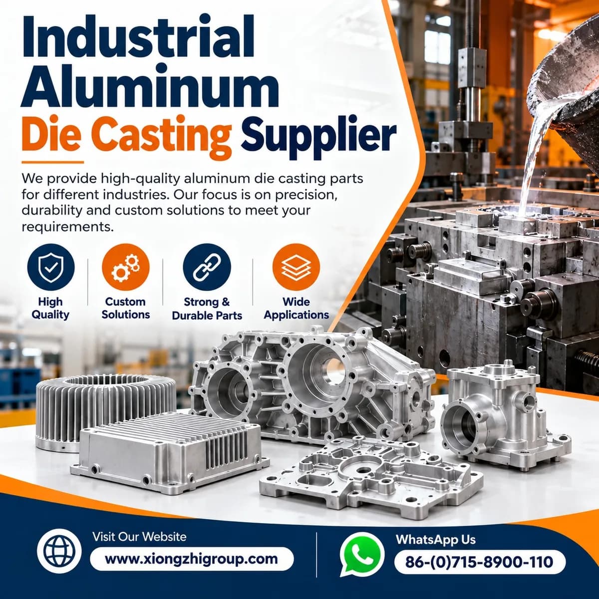 Industrial Aluminum Die Casting Supplier | Xiongzhi Group