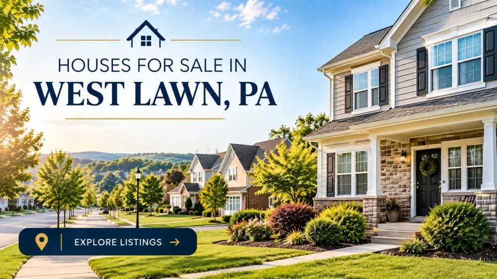 Houses for Sale in West Lawn, PA – Find a Home That Feels Right