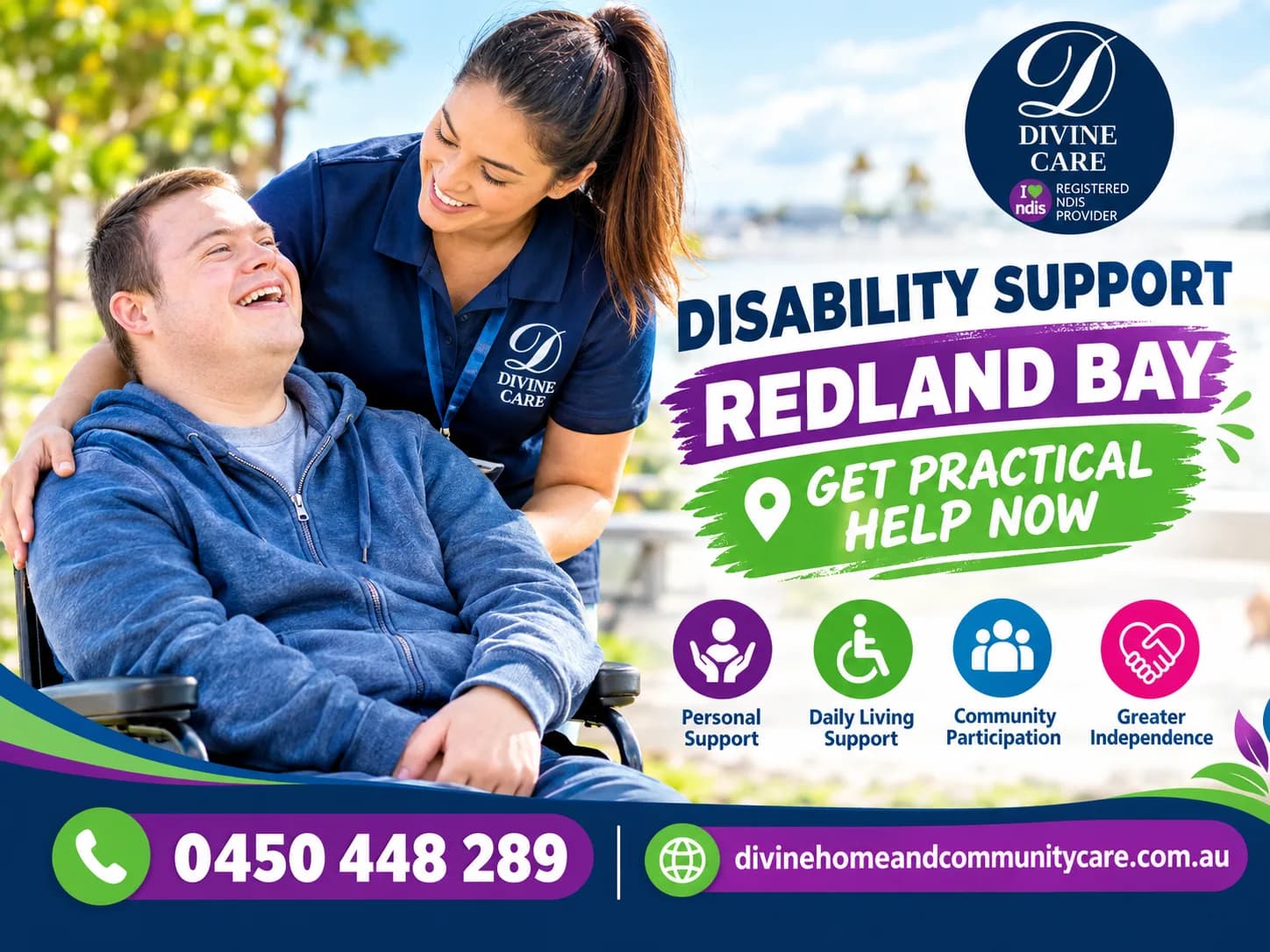 DISABILITY SUPPORT REDLAND BAY – GET PRACTICAL HELP NOW