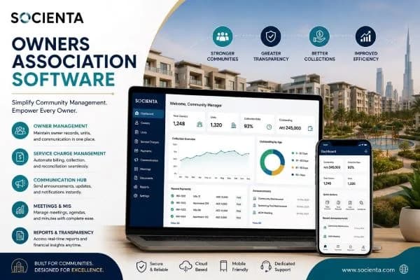 OA Software in Dubai for Property Accounting and Management