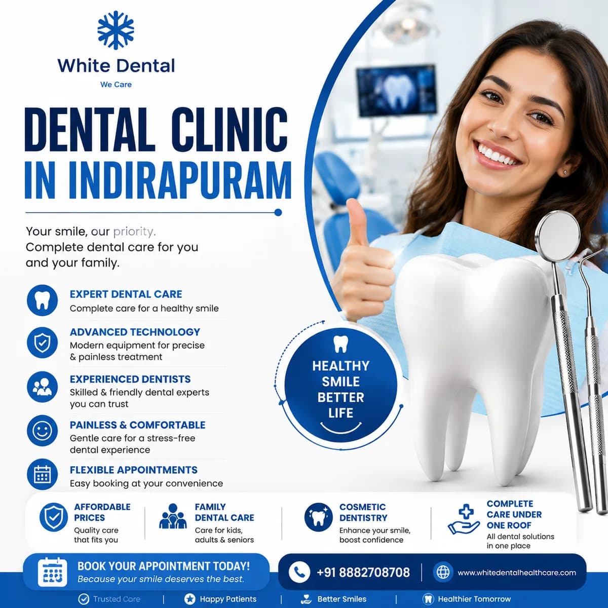 Dental Clinic in Indirapuram: Complete Oral Care Solutions