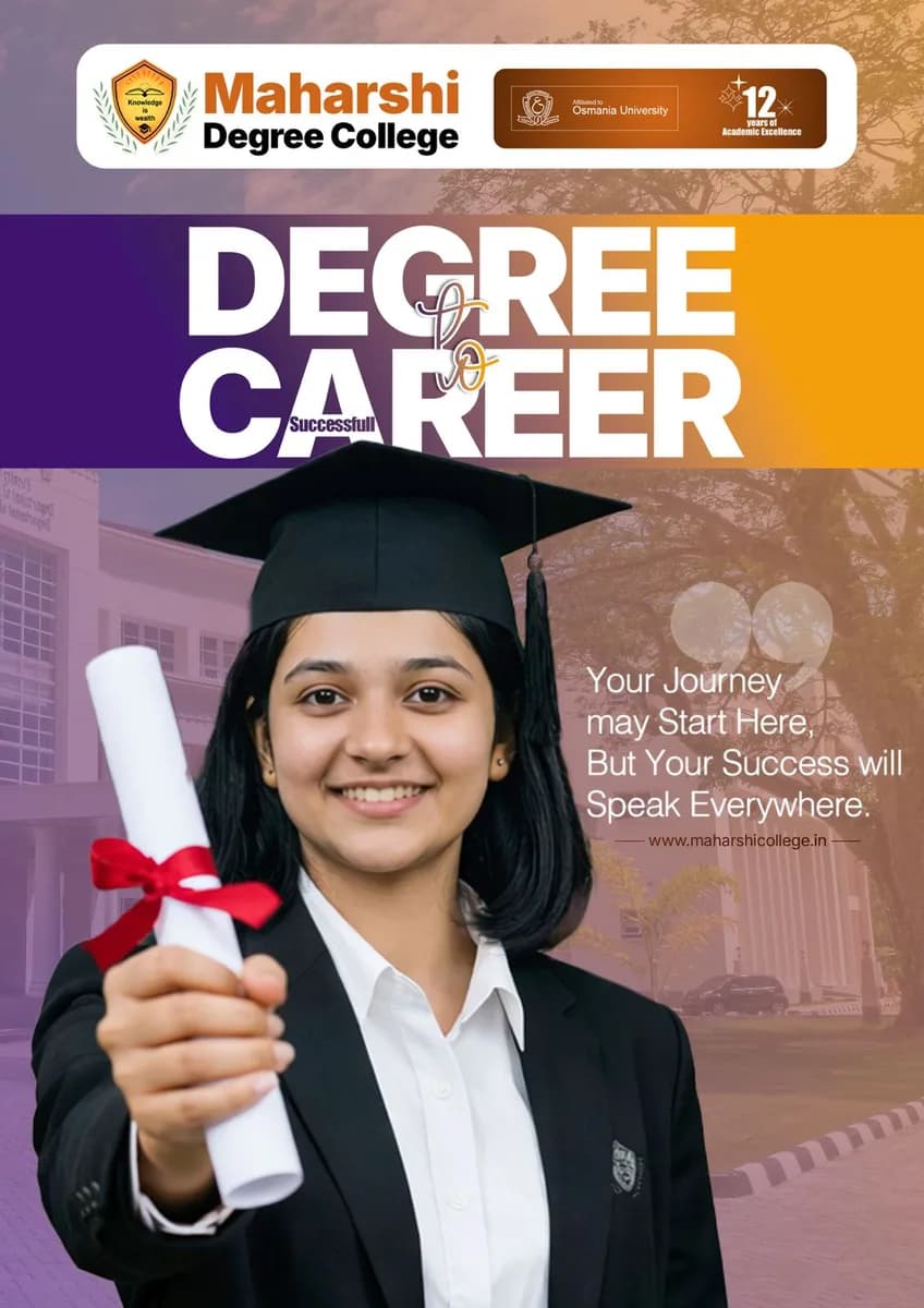 Maharshi Degree College – Among Top Degree Colleges in Hyderabad