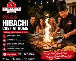 Hibachi at Home in Dallas