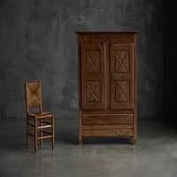 Nakashima Inspired Natural Wood Furniture
