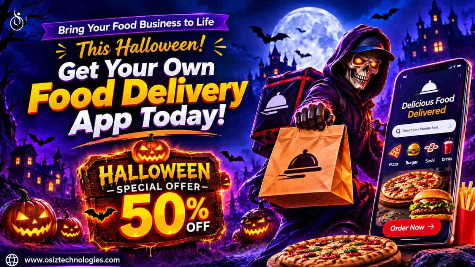  🎃 Claim Your 50% OFF & Start Delivering Success This Halloween!