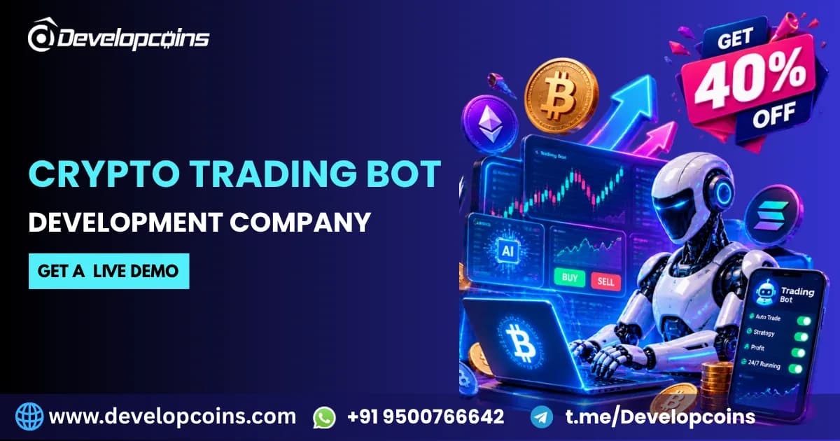 Turn Trading Strategies into Smart Automation with Crypto Trading Bot Development 