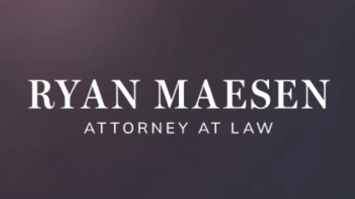 Maesen Law Defense Attorney Ryan Maesen