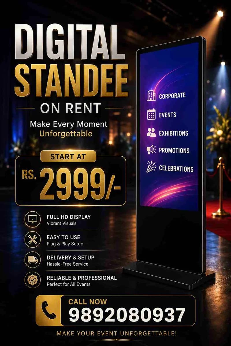 RENTAL DIGITAL STNDEE ON START AT RS 2999/-IN MUMBAI-NAVIMUMBAI-THANE