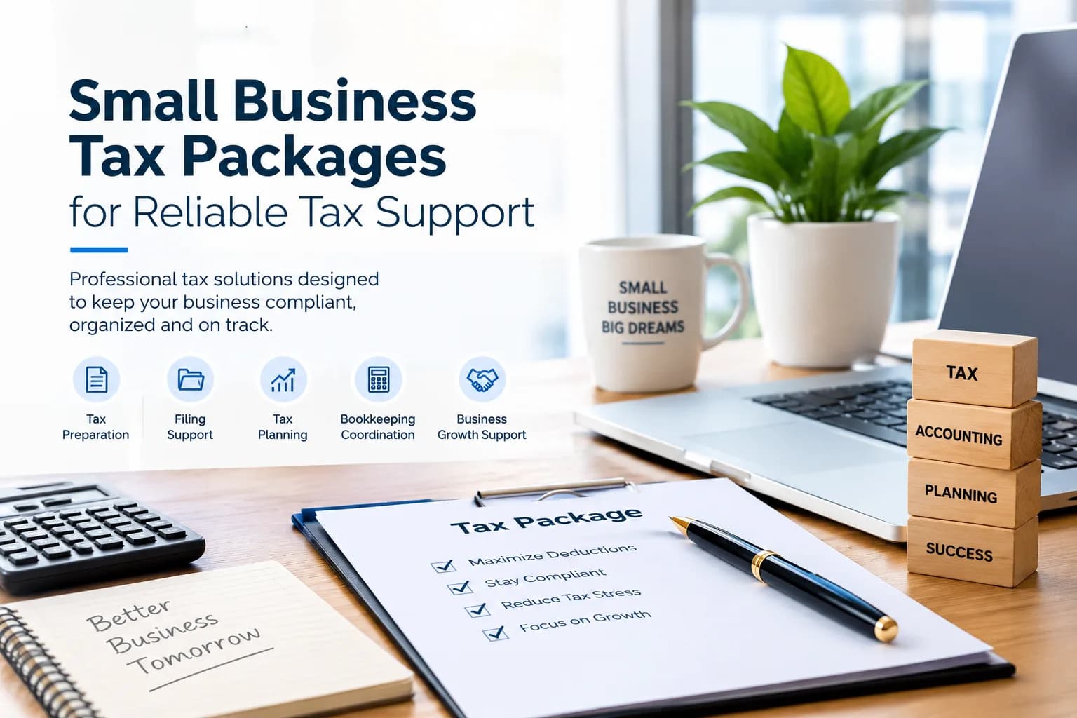 Small Business Tax Packages for Growing Businesses