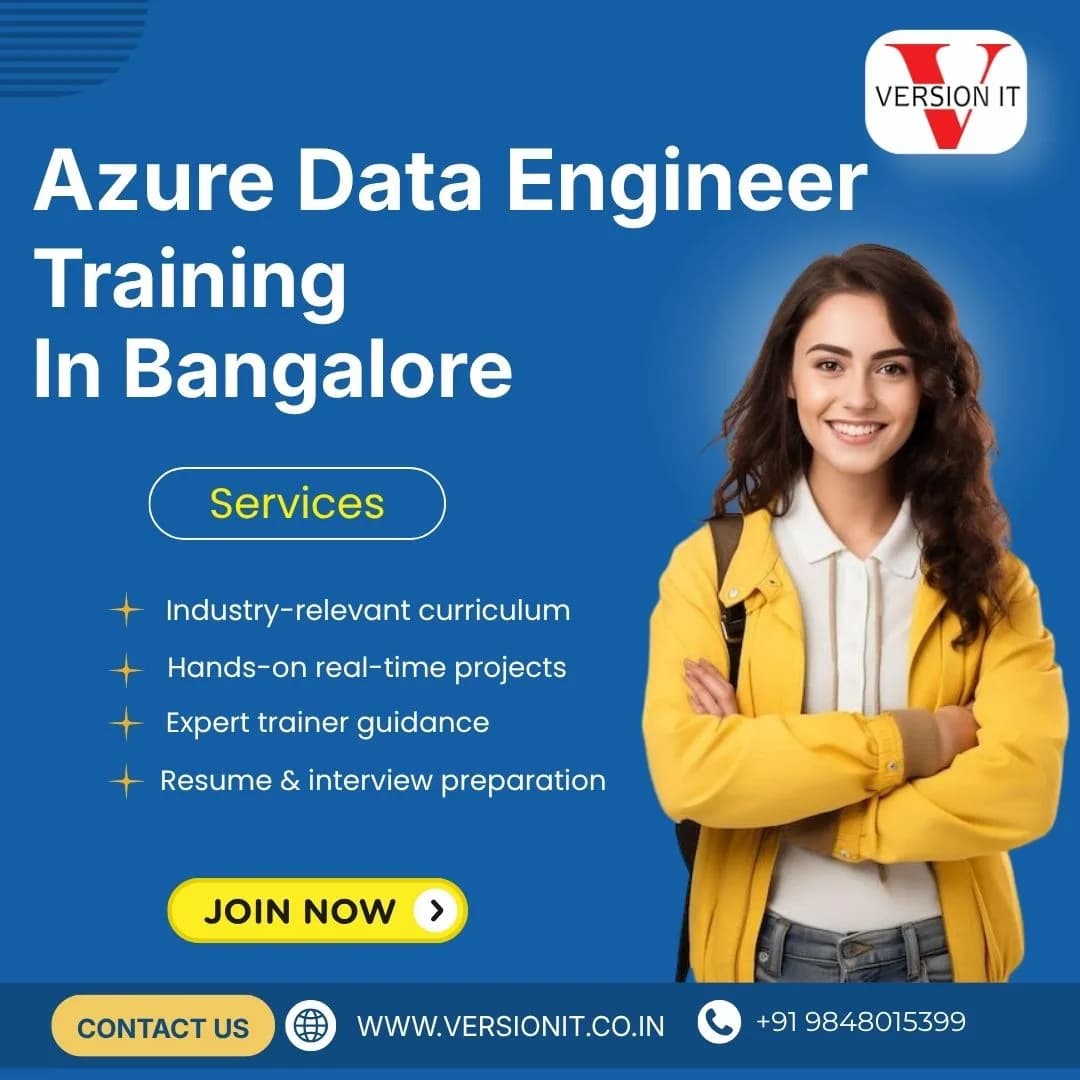Learn. Build. Grow Azure Data Engineer Training in Bangalore Cloud Data Skills