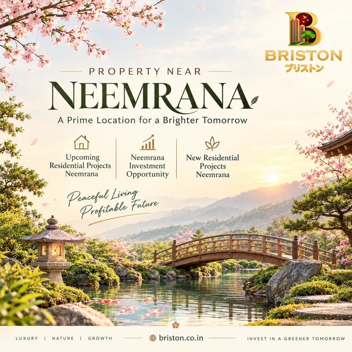 Briston Mirai Hills – Property Near Neemrana, NH48