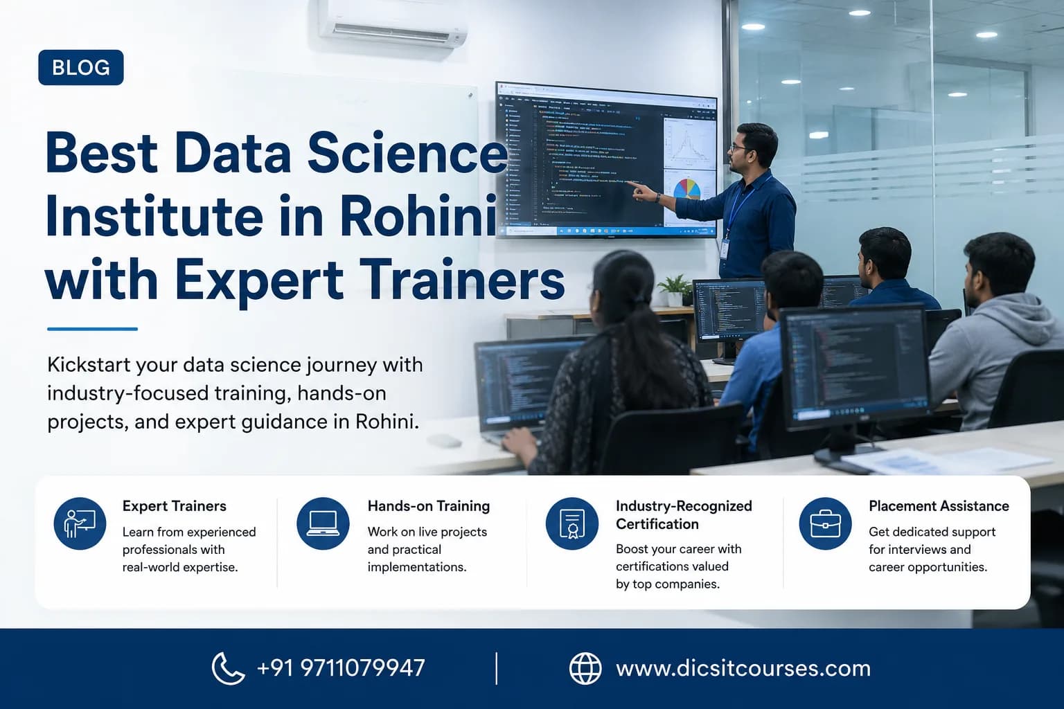 Best Data Science Institute in Rohini with Expert Trainers