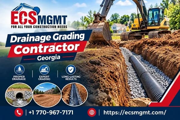 Drainage Grading Contractor Georgia