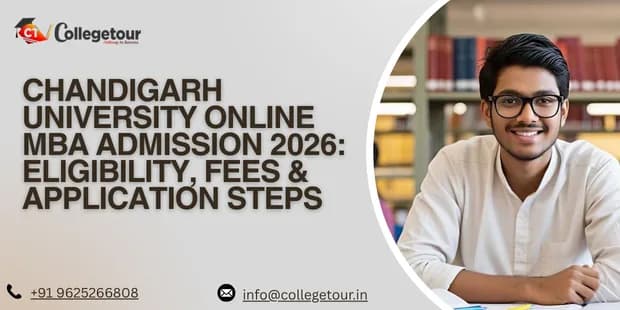Chandigarh University Online MBA Admission 2026: Eligibility, Fees & Application Steps
