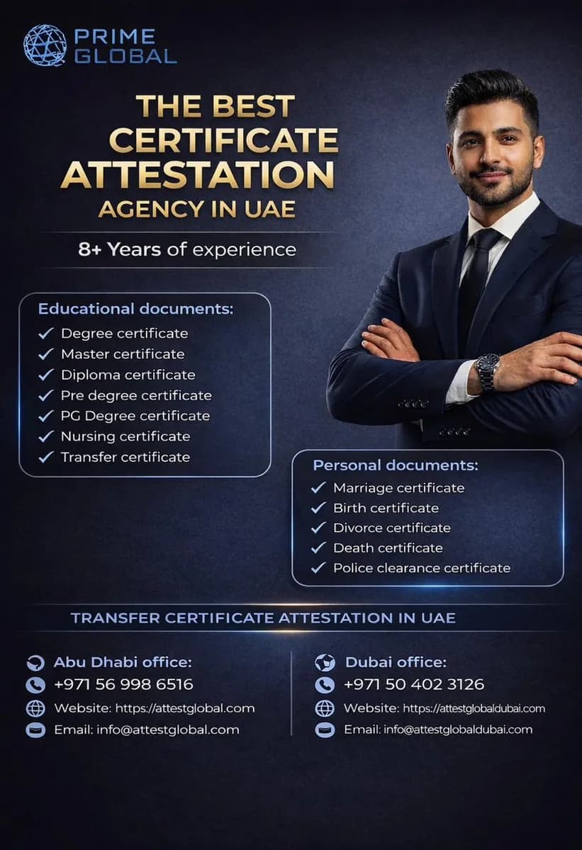 Reliable MOFA Attestation for Degree & Diploma Certificates in UAE