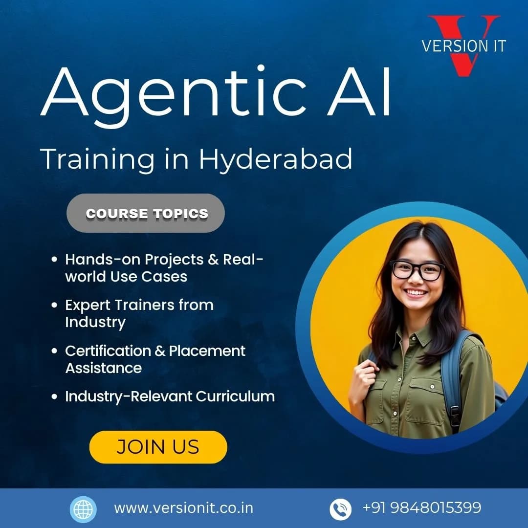 Master Autonomous AI Skills with Agentic AI Training in Hyderabad