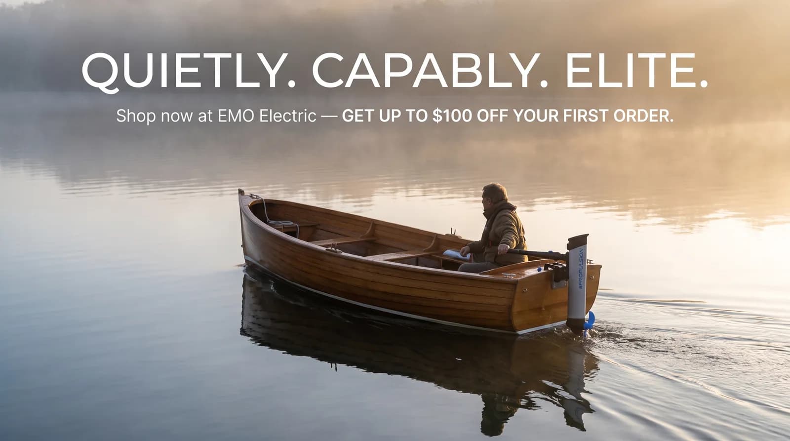 Arrive Differently: The ePropulsion Elite 1.5HP Electric Outboard