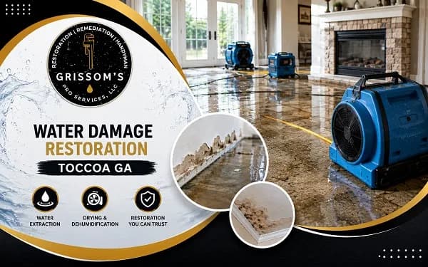 Water Damage Restoration Toccoa GA