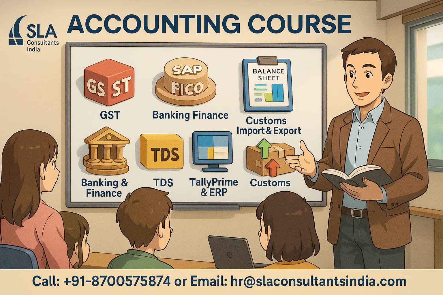 Accounting Course in Delhi, Independence Day Offer 2026 by SLA Consultants India
