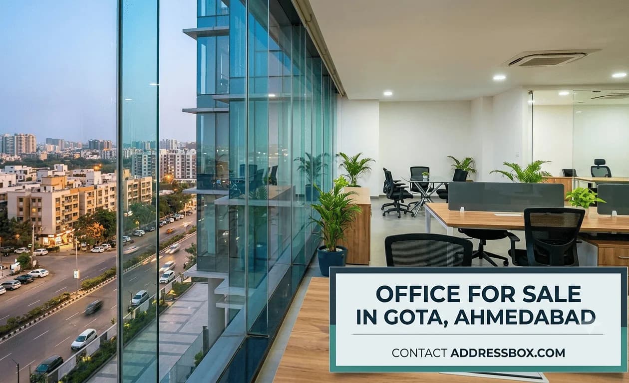 Office for Sale in Gota, Ahmedabad | Addressbox.com