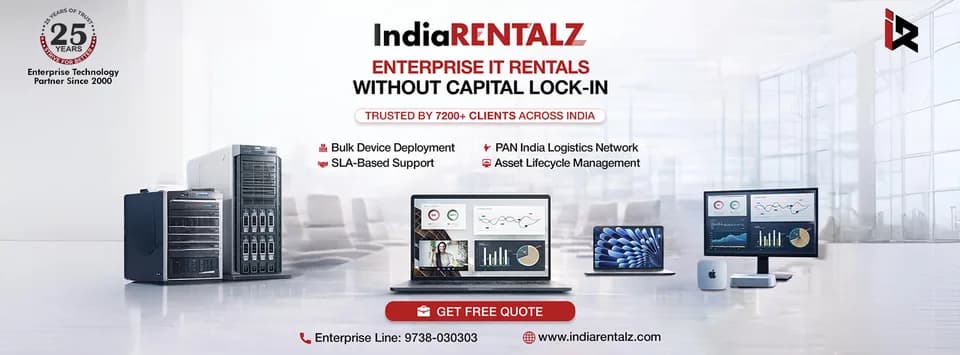 Laptop on Rent Delhi – Flexible Laptop Rental for Business, Students, Events & Projects