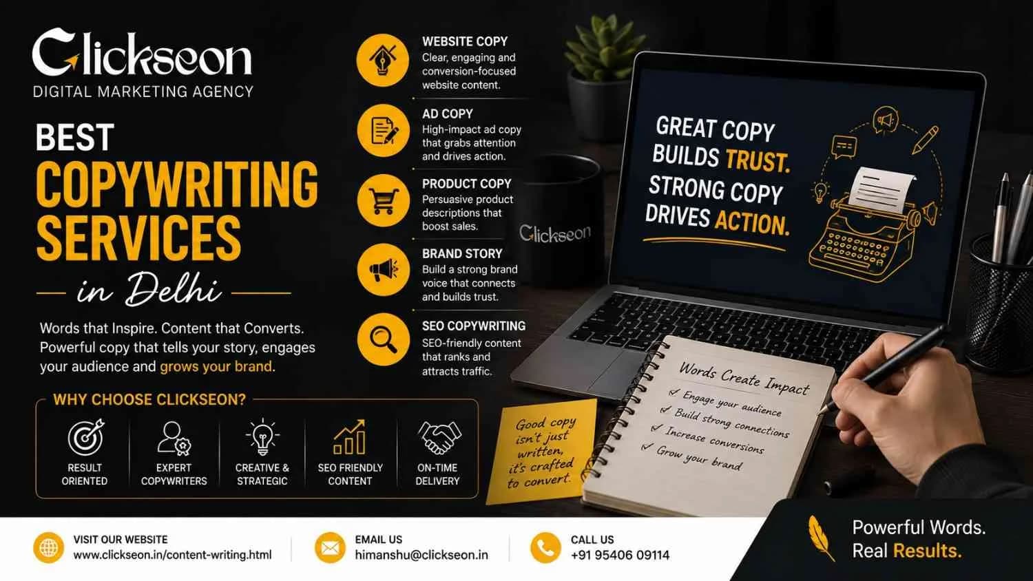 Best Copywriting Services in Delhi