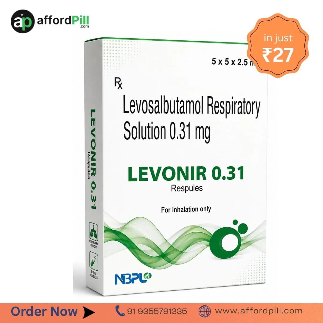 Discover Levonir 0.31 Respules Through a Convenient Online Pharmacy