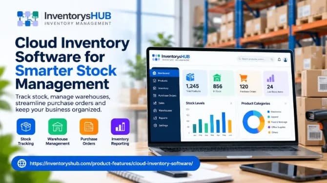 Simplify Stock and Warehouse Operations with Cloud Inventory Software