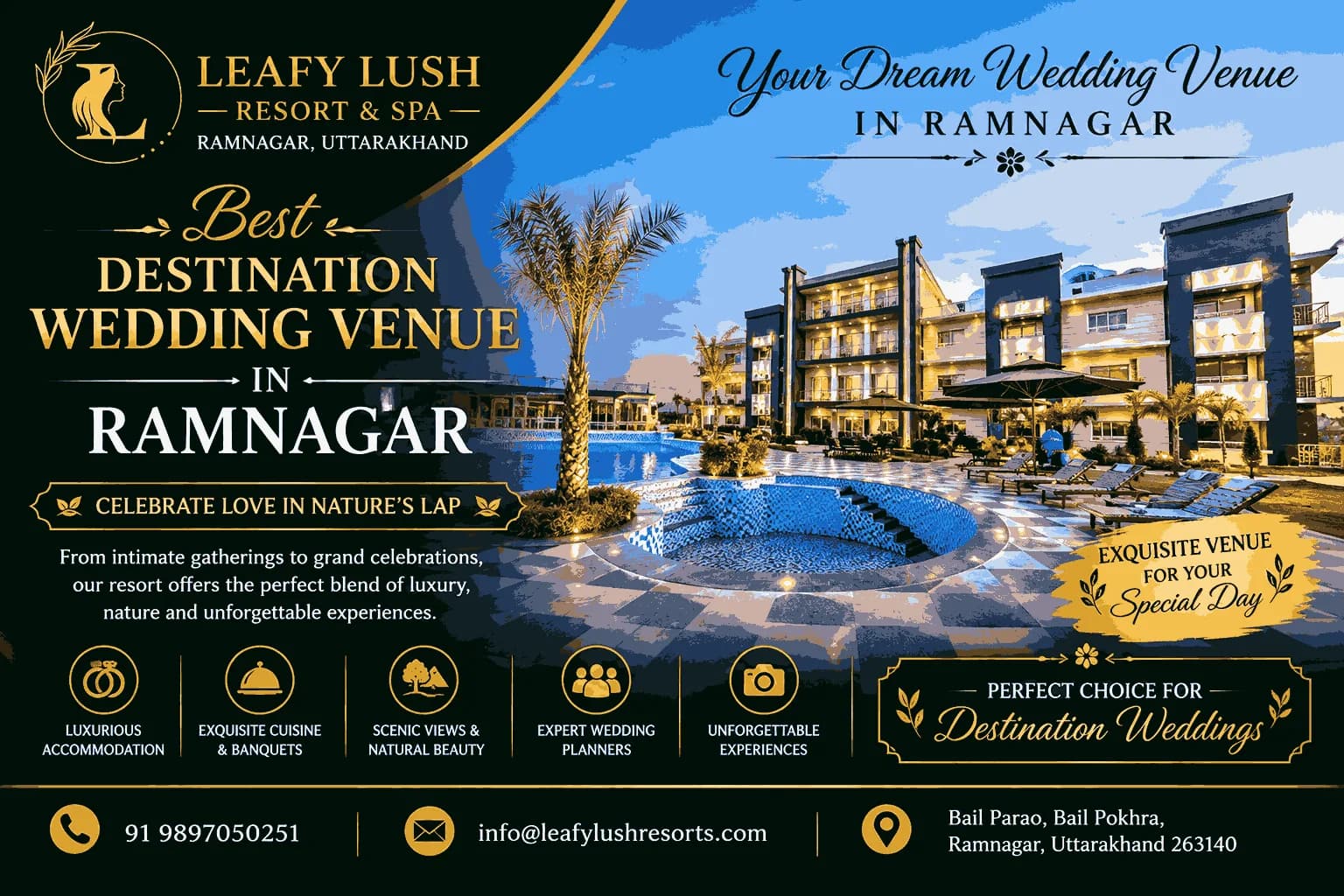 Best Wedding Resort in Ramnagar