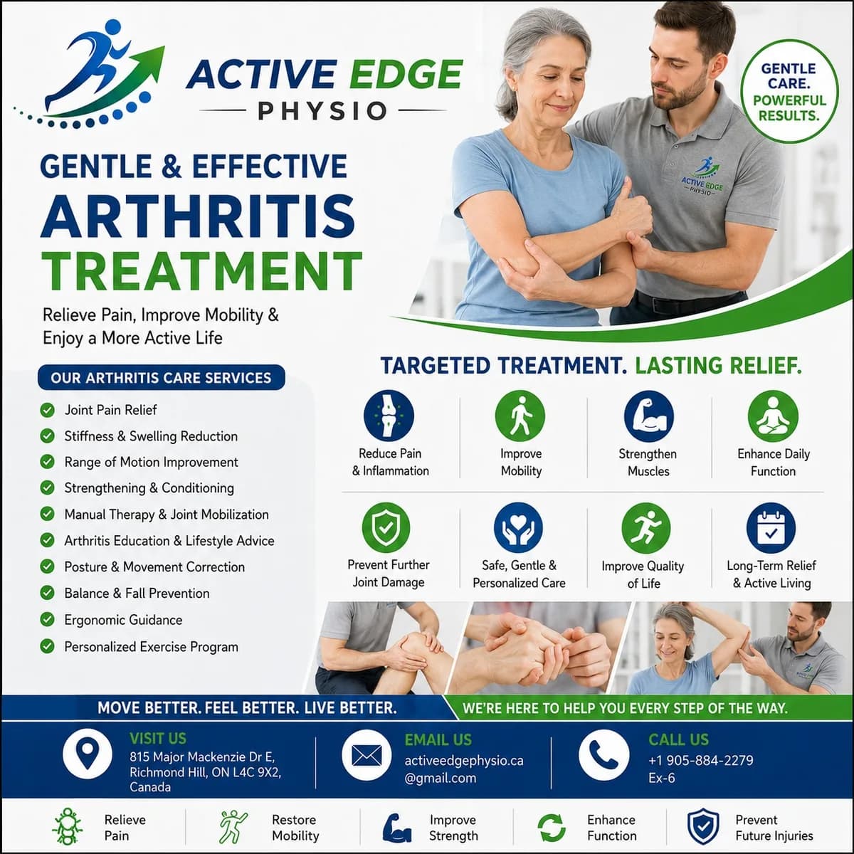 Gentle and Effective Arthritis Therapy in Richmond Hill