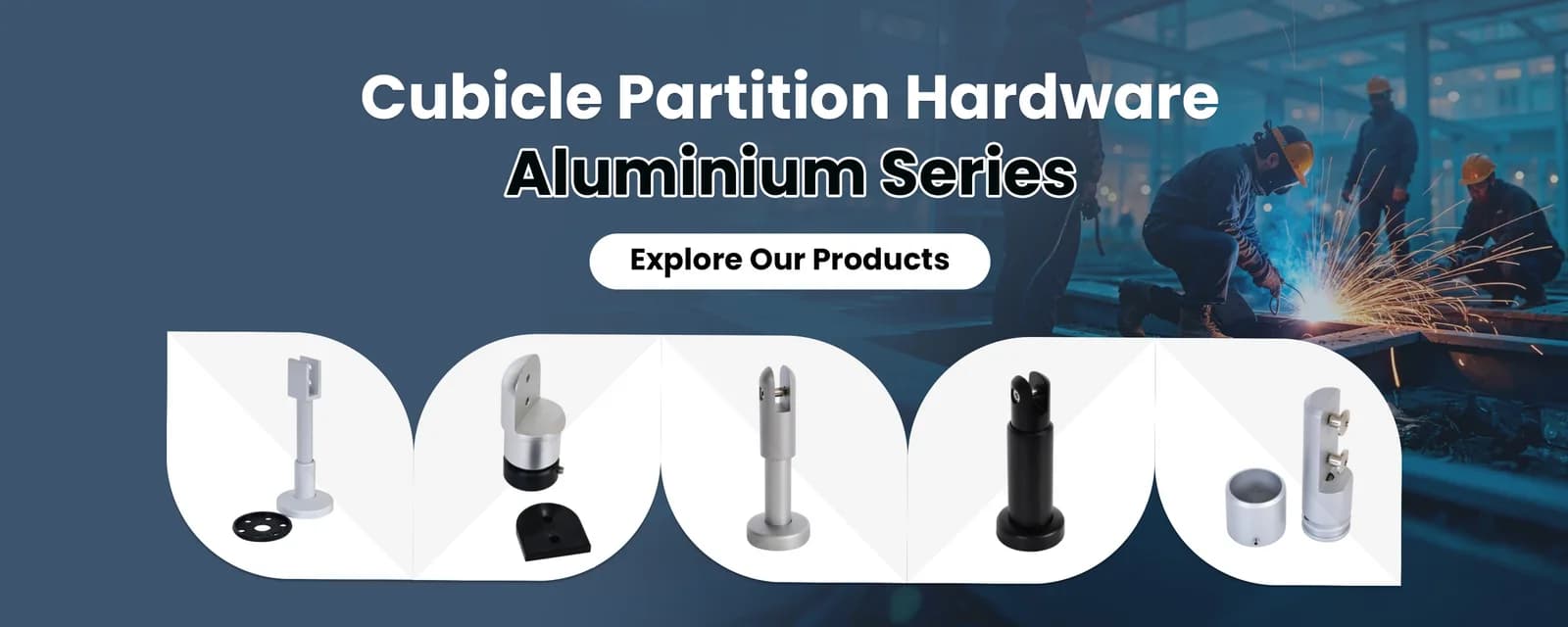 Best toilet partition hardware manufacturer in India- Toilet Cubicle Hardware
