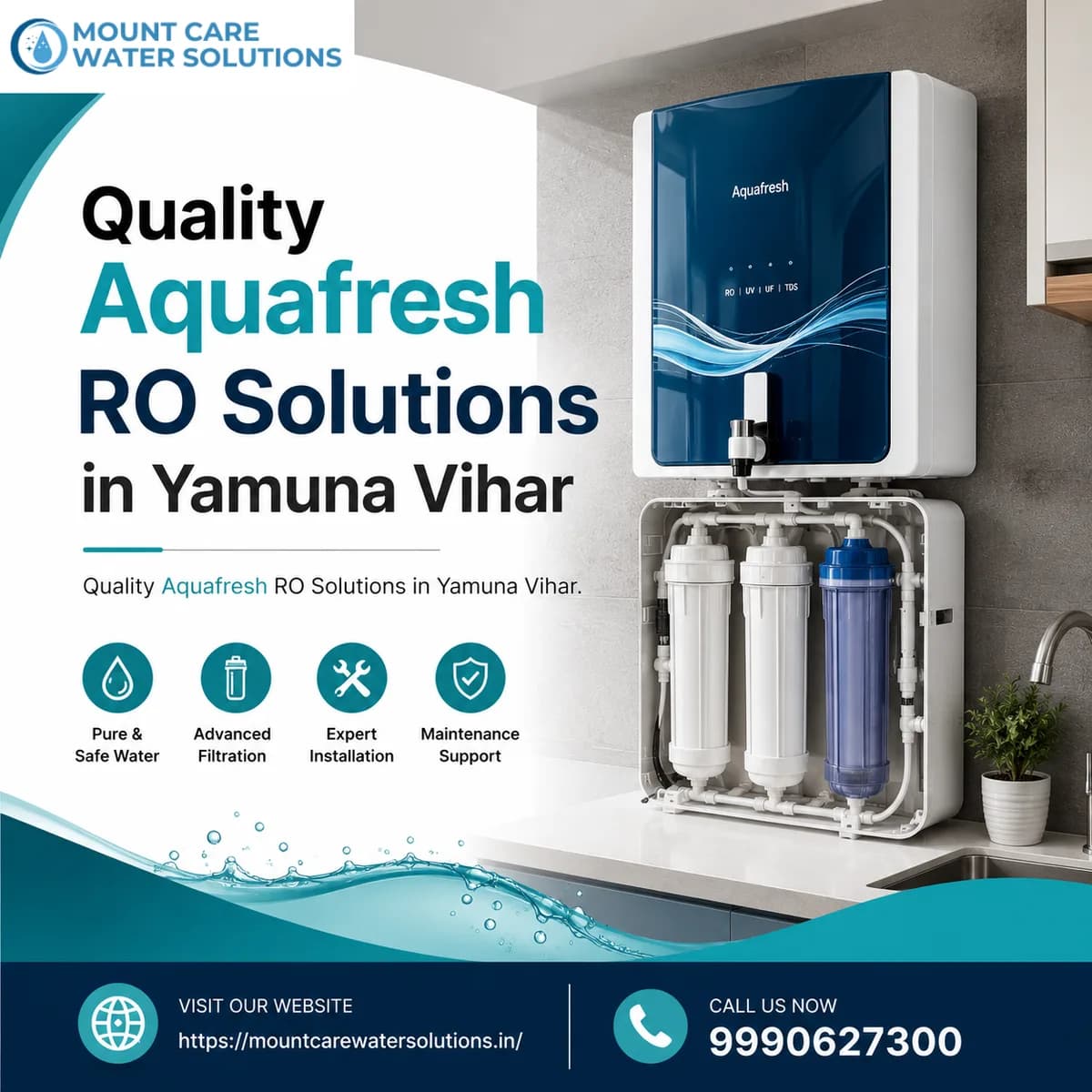 Quality Aquafresh RO Solutions in Yamuna Vihar
