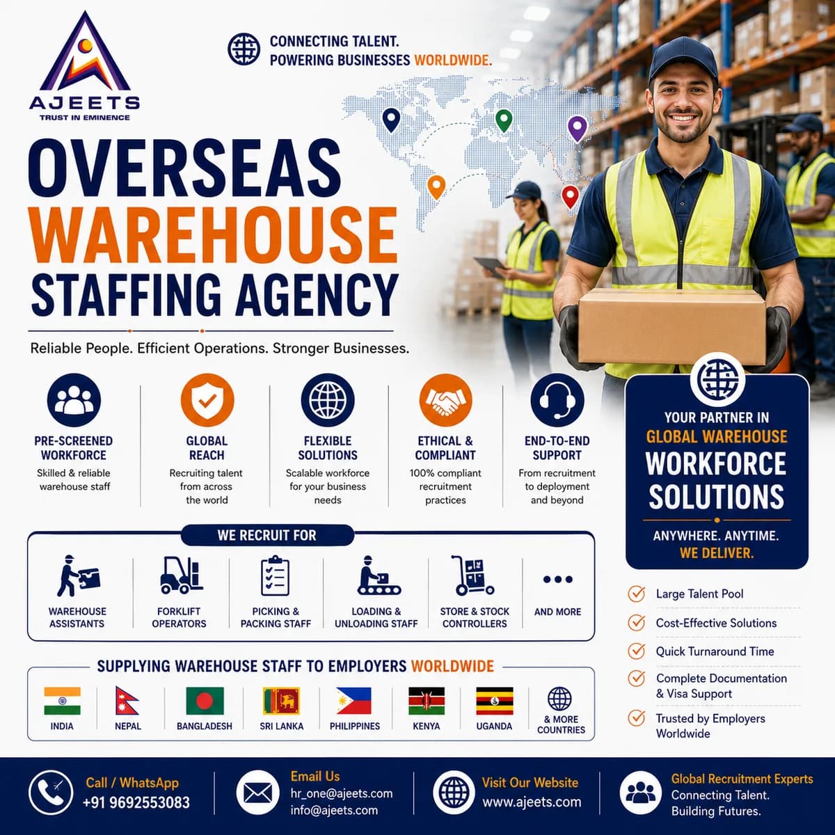 Want to Hire Large-Scale Warehouse Workers for Bulgaria?