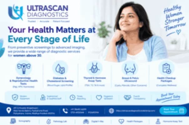 Health Checkup Package for Women Above Thirty in Indore Today Now
