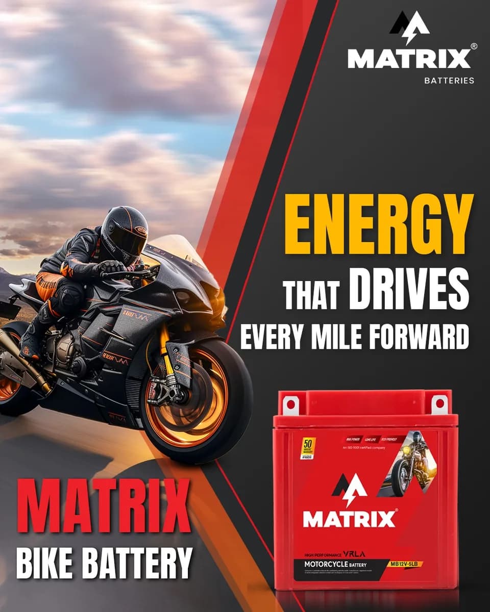 Matrix Battery – Premium Motorcycle Battery Manufacturer