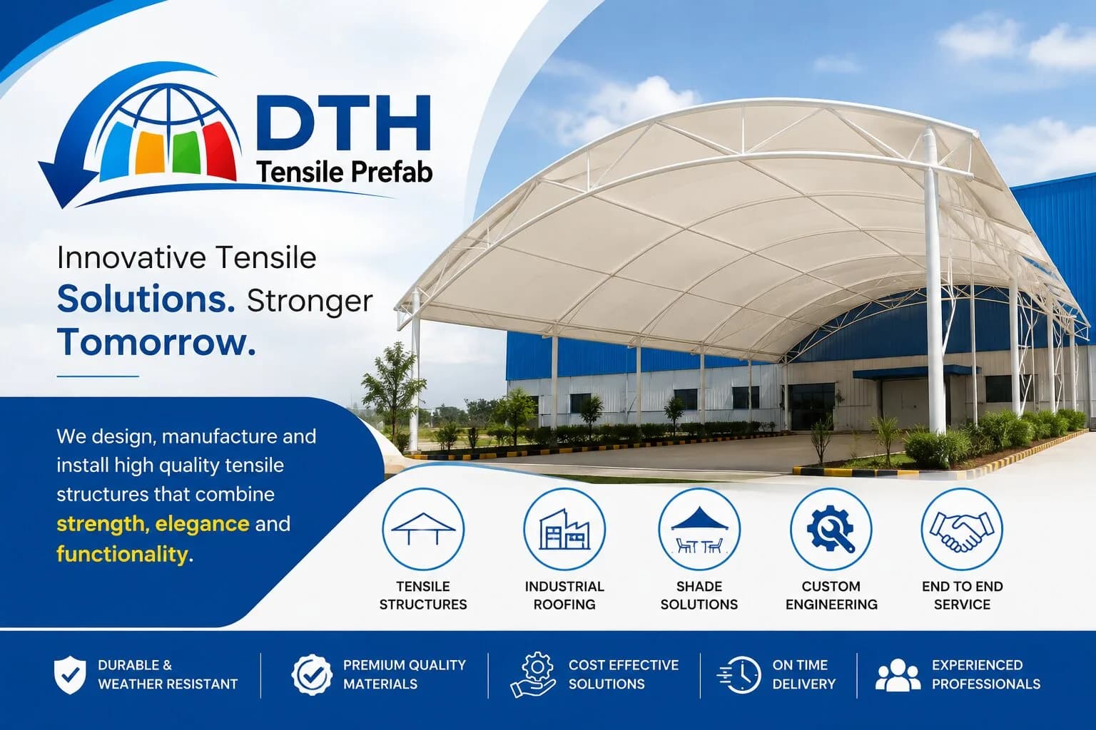 Tensile Structures for Residential Properties
