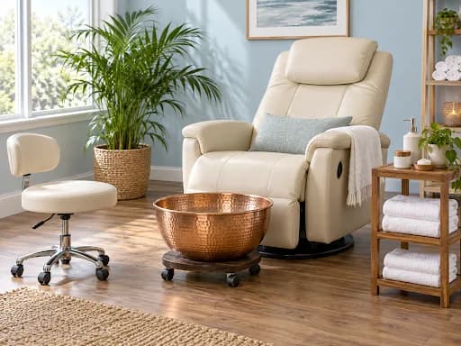 Pedicure Chairs: Compare Simplicity LE and ZG Dream Lounger Packages | Continuum Pedicure