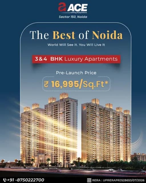 ACE Arte – Crafted for Elevated Urban Living at Noida Sector 150