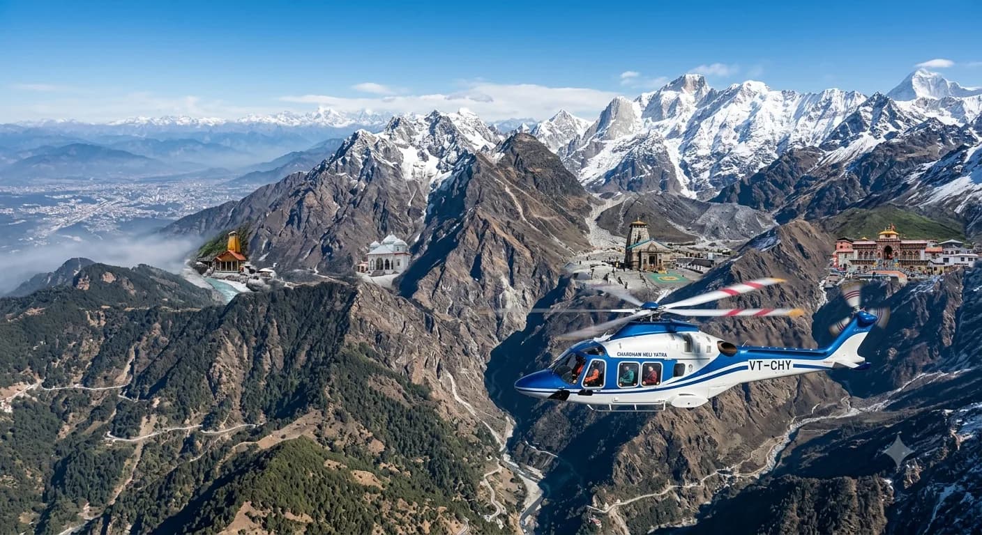 Book Your Dehradun to Char Dham Helicopter Tour