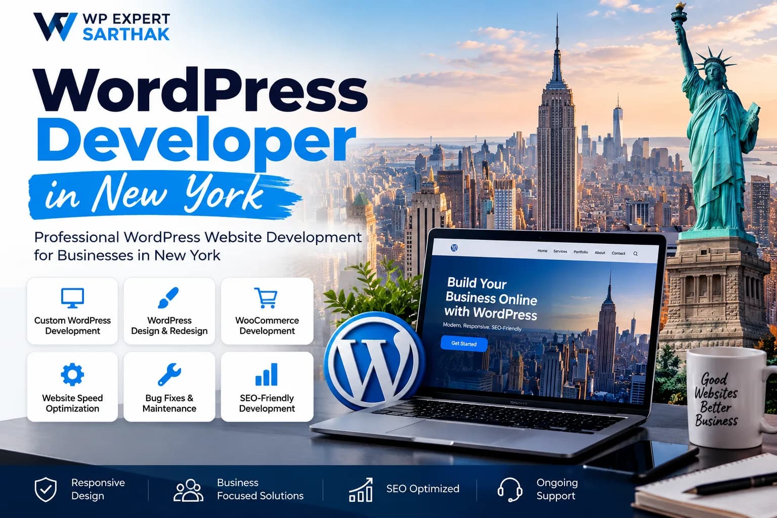 Custom WordPress Website Development in New York