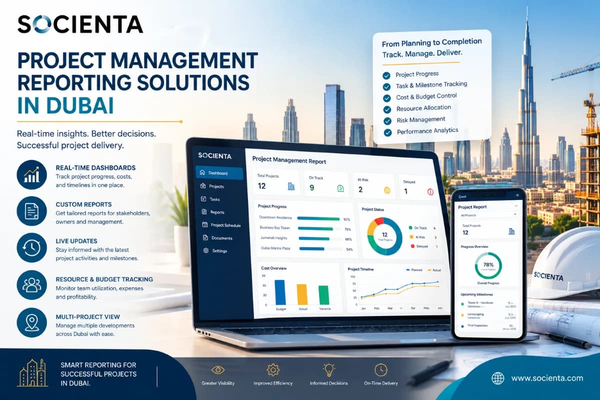 Monitor Property Vendors With Project Reporting Solutions Dubai