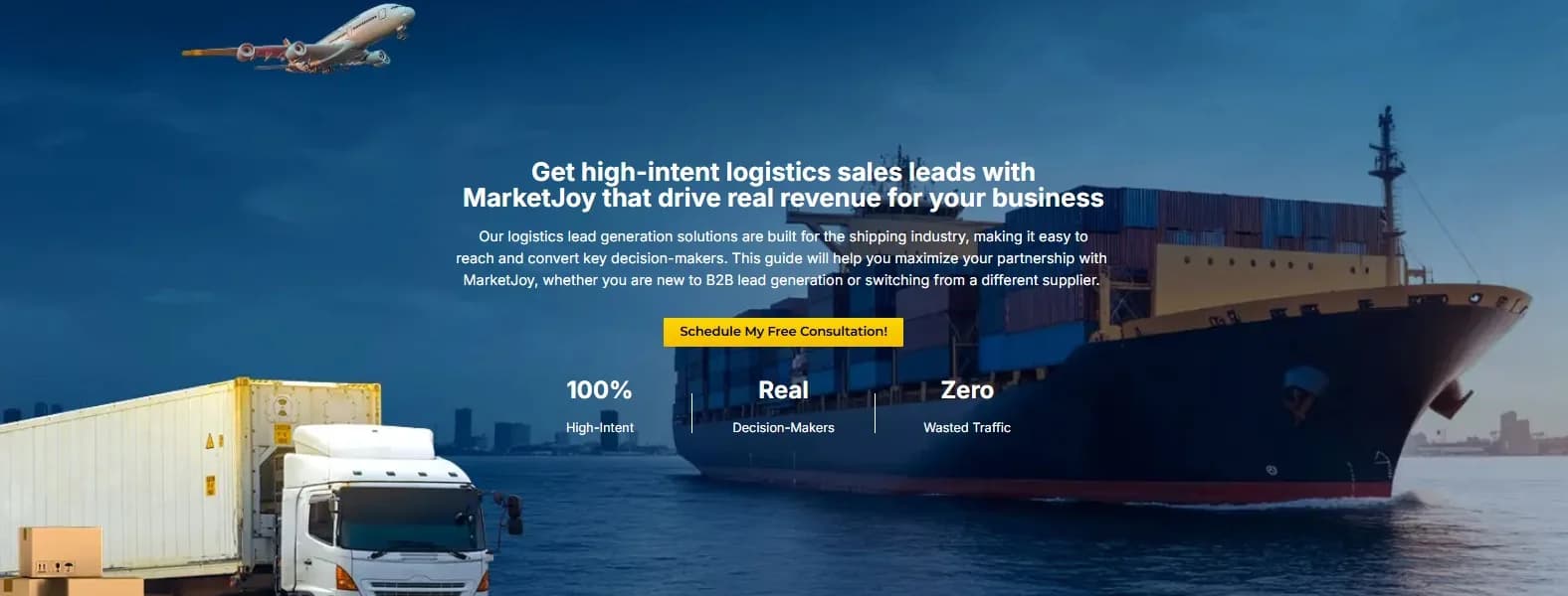 Logistics Lead Generation Company Delivering Qualified Shippers Straight to Your Sales Team