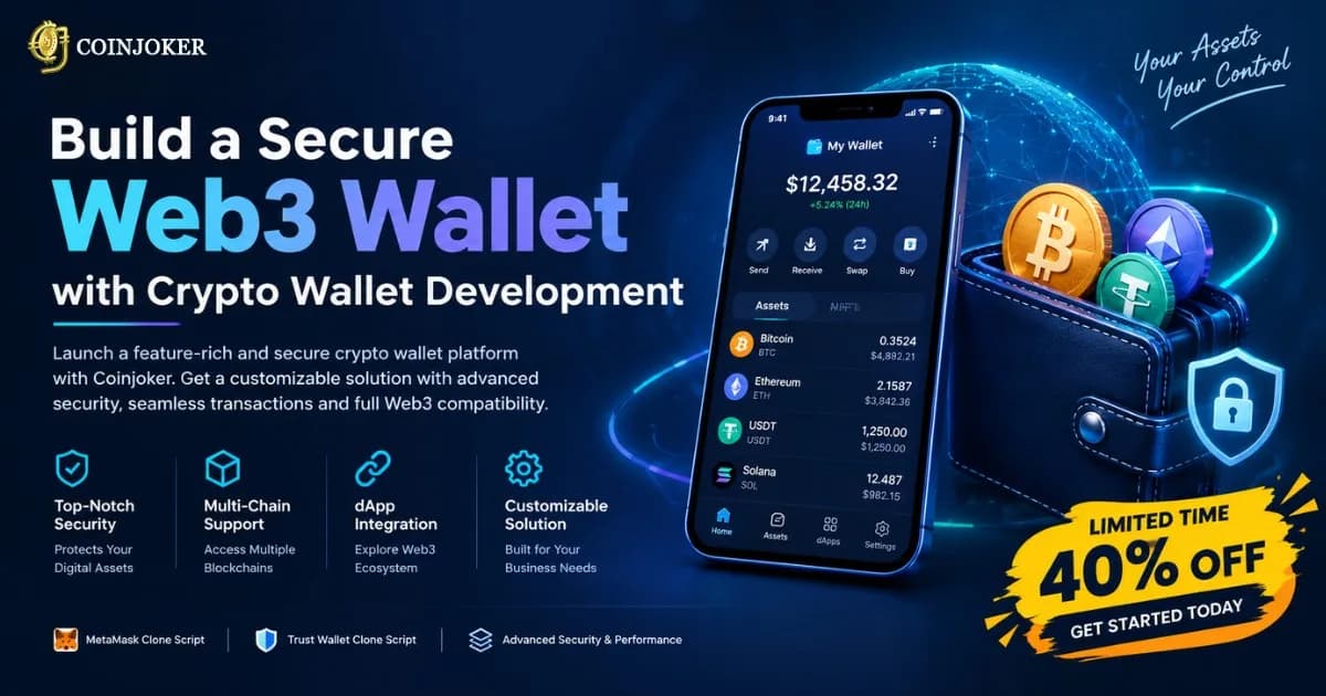 Build a Secure Web3 Wallet with Crypto Wallet Development 