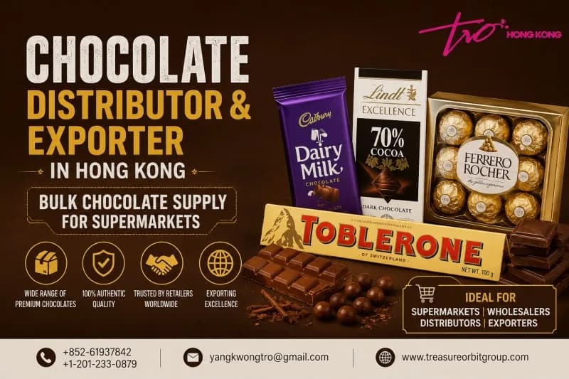 Chocolate Distributor & Exporter in Hong Kong