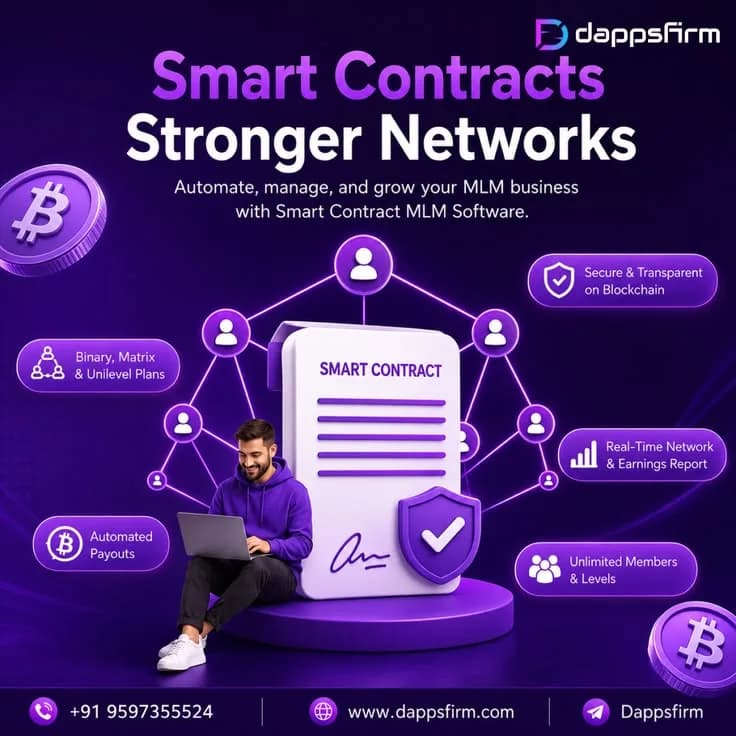 Cost-Effective Smart Contract MLM Script for Decentralized Business Models