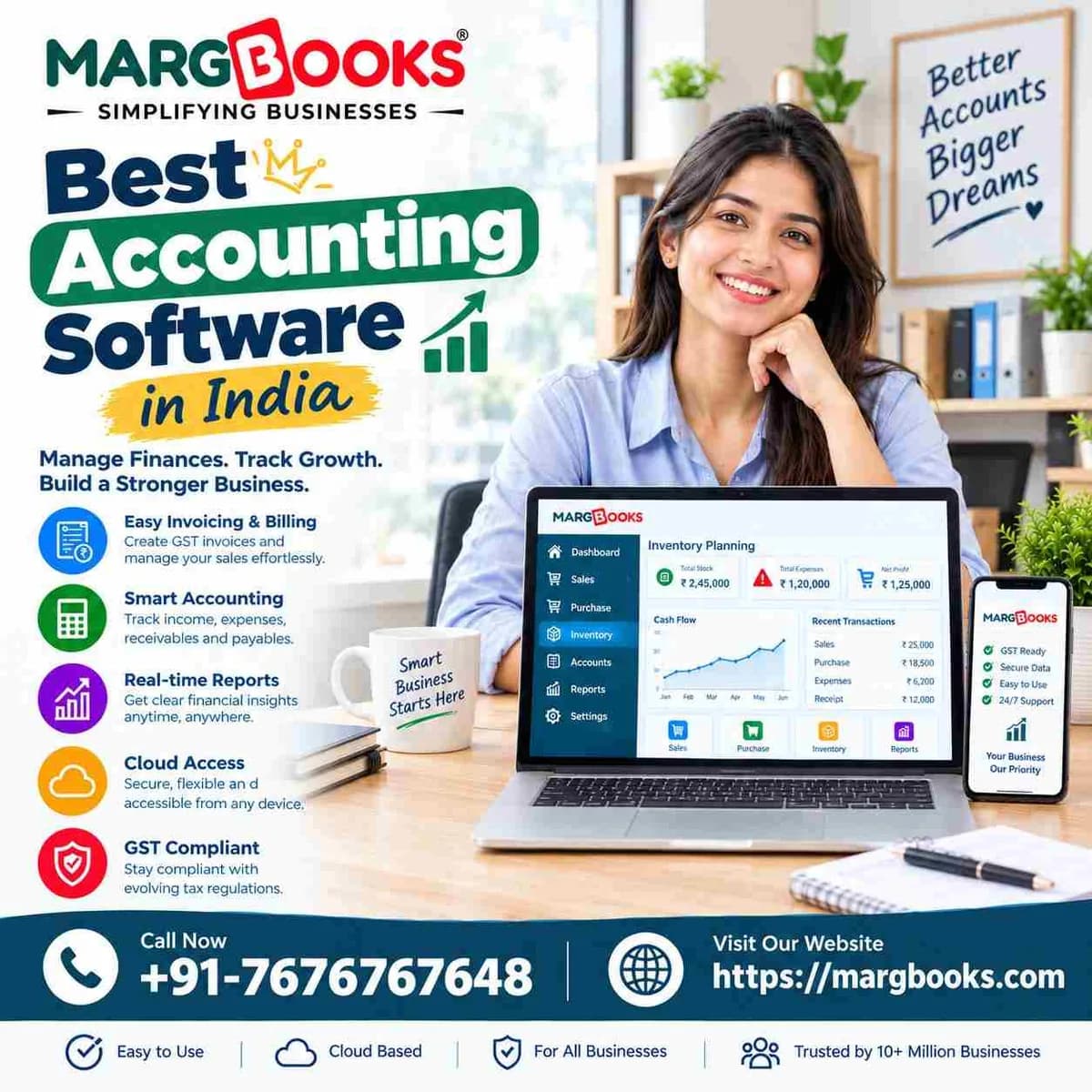 Best Accounting Software in India for Business | MargBooks