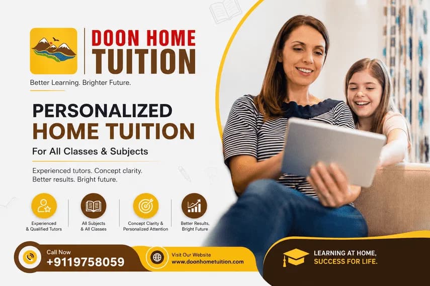 Home Tutor in Dehradun Shaping Bright Futures Through Learning