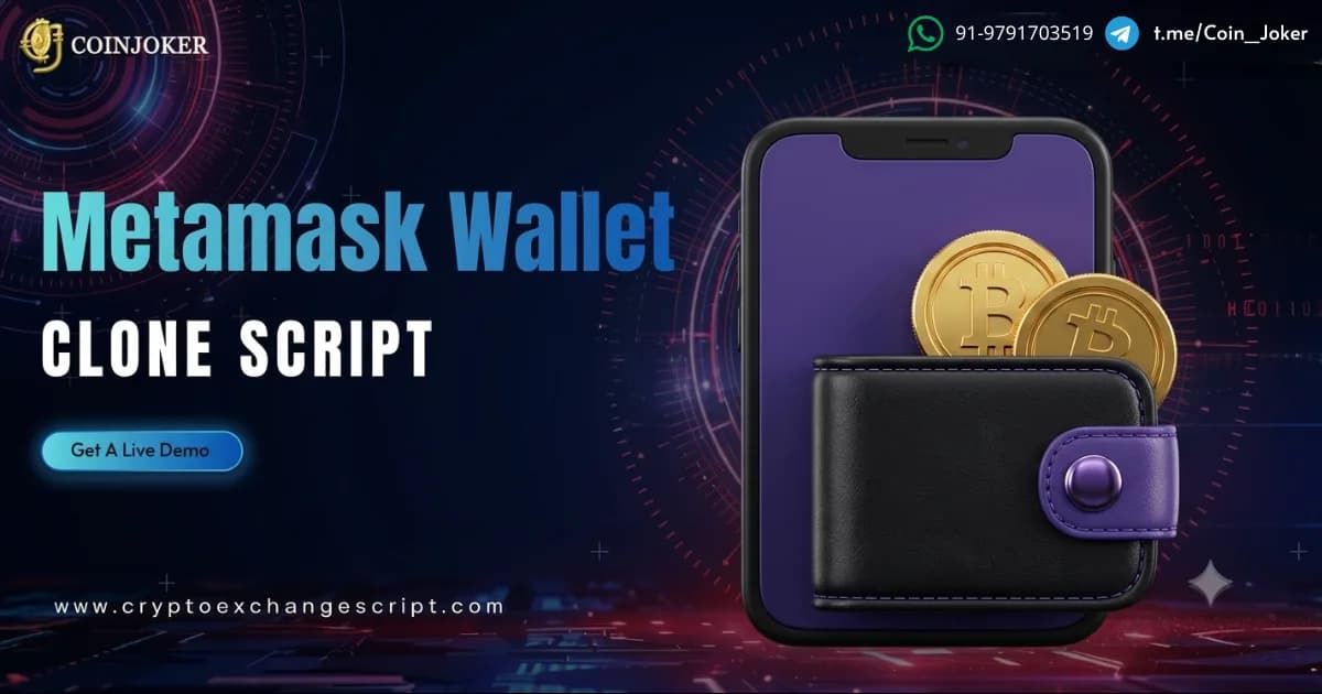 Build an Enterprise Web3 Wallet Ecosystem with MetaMask Wallet Clone Script 