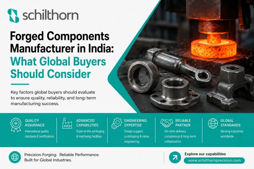 Forged Components Manufacturer in India for Global OEMs