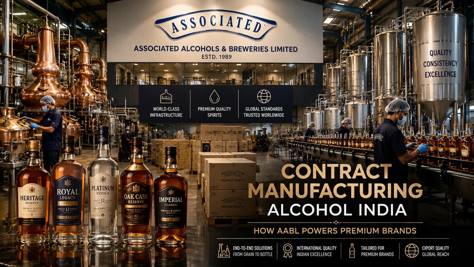 Contract Manufacturing Alcohol India | Associated Alcohols & Breweries Limited